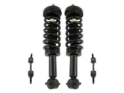Front Strut and Spring Assemblies with Sway Bar Links (2014 4WD F-150)
