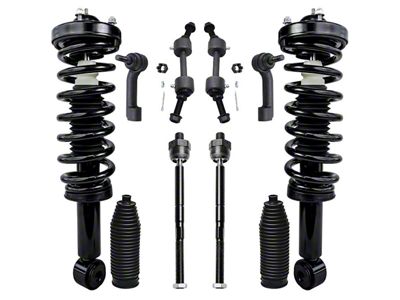 Front Strut and Spring Assemblies with Sway Bar Links and Tie Rods (09-13 2WD F-150)