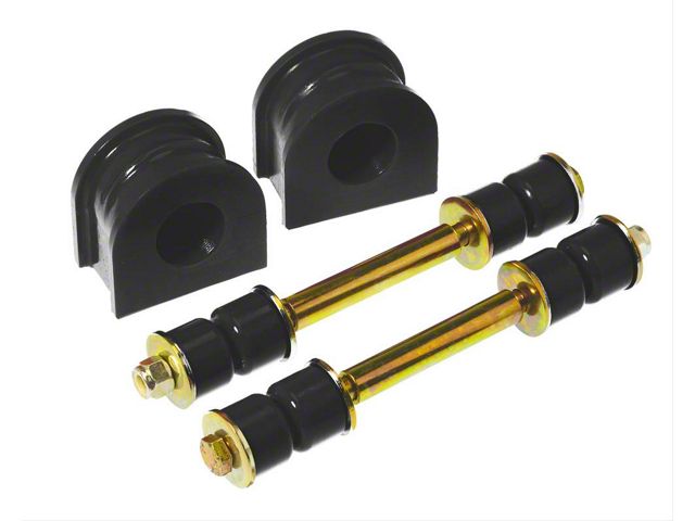 Front Sway Bar and End Link Bushing Kit; 30mm; Black (97-03 2WD F-150)