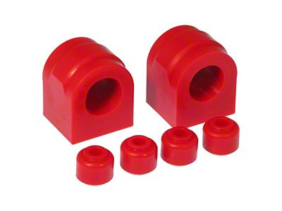 Front Sway Bar and End Link Bushing Kit; 34mm; Red (04-08 F-150)