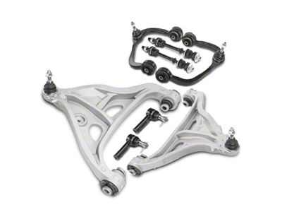 Front Upper and Lower Control Arm, Ball Joint, Sway Bar Link and Outer Tie Rod End Kit (Late 05-07 4WD F-150 w/ 7-Lug)