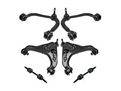Front Upper and Lower Control Arms with Ball Joints and Sway Bar Links (09-13 4WD F-150)