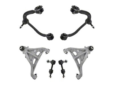 Front Upper and Lower Control Arms with Ball Joints and Sway Bar Links (04-05 2WD F-150)
