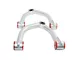 Front Upper Control Arms for 2 to 4-Inch Lift; Silver (10-14 F-150 Raptor)