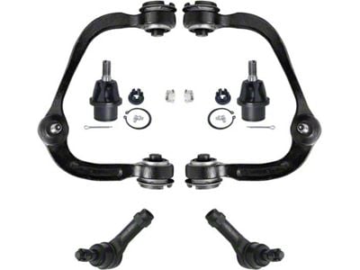Front Upper Control Arms with Lower Ball Joints and Outer Tie Rods (04-08 F-150)