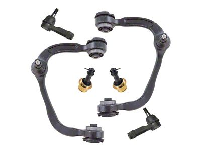 Front Upper Control Arms with Lower Ball Joints and Outer Tie Rods (04-08 F-150)