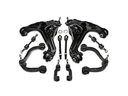 Front Upper and Lower Control Arms with Ball Joints, Sway Bar Links and Tie Rod Ends (09-13 4WD F-150, Excluding Raptor)