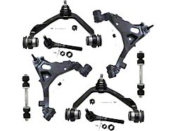 Front Upper and Lower Control Arms with Sway Bar Links and Tie Rods (97-03 4WD F-150)