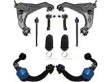 Front Upper and Lower Control Arms with Tie Rods (09-13 F-150, Excluding Raptor)