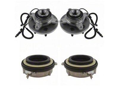 Front Wheel Bearing and Hub Kit (11-14 4WD F-150)