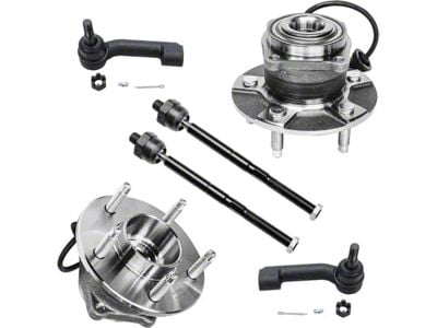 Front Wheel Hub Assemblies with Inner and Outer Tie Rods (15-17 4WD F-150, Excluding Raptor)