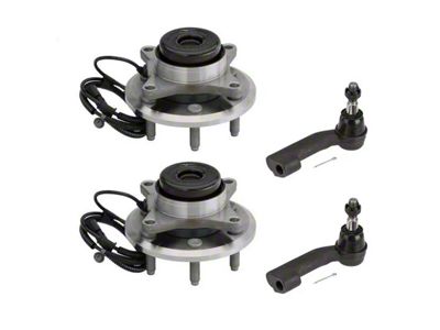 Front Wheel Hub Assemblies with Outer Tie Rods (11-14 2WD F-150)
