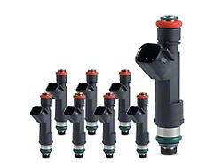 Fuel Injector Kit; Set of 8; Black (10-14 6.2L F-150)