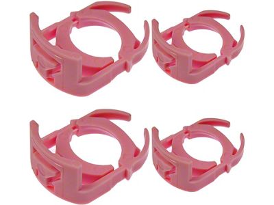 Fuel Line Retaining Clip; 5/16 and 3/8-Inch Double Locking (04-08 F-150)
