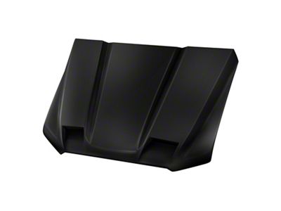 Functional Ram Air Hood; Matte Black (15-20 F-150, Excluding Raptor)