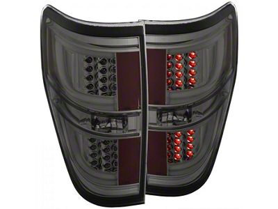 G2 LED Tail Lights; Chrome Housing; Smoked Lens (09-14 F-150 Styleside)