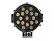 Gladiator Roll Bar with 7-Inch Black Round LED Lights; Black (00-24 F-150 Styleside)