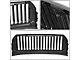 Grill; Badgeless Fence Style; Black (15-17 F-150)