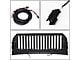 Grille; Fence Style; With LED DRL Light; Black (15-17 F-150)