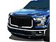Grille; Fence Style; With LED DRL Light; Black (15-17 F-150)