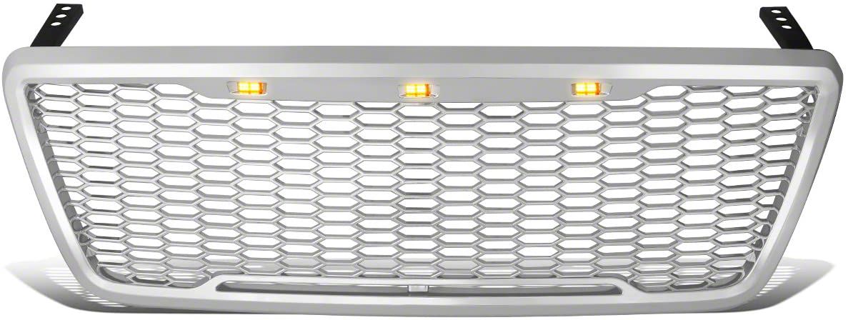 Grille; Mesh Style; Chrome (04-08 F-150)