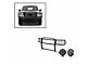 Grille Guard with 7-Inch Black Round LED Lights; Black (99-03 4WD F-150)