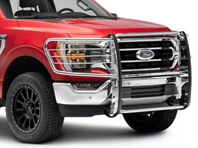 Grille Guard; Stainless Steel (21-23 F-150, Excluding PowerStroke & Raptor)