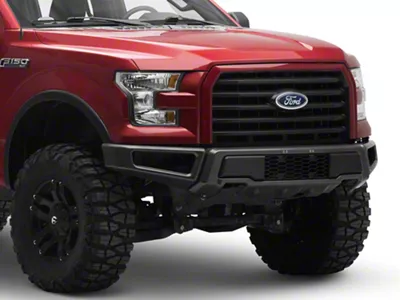 Grille; Raptor Style; With Mesh; Black (15-18 F-150)