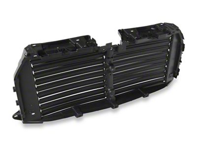 Grille; Front Upper Radiator Shutter; Black (15-17 F-150, Excluding Raptor)