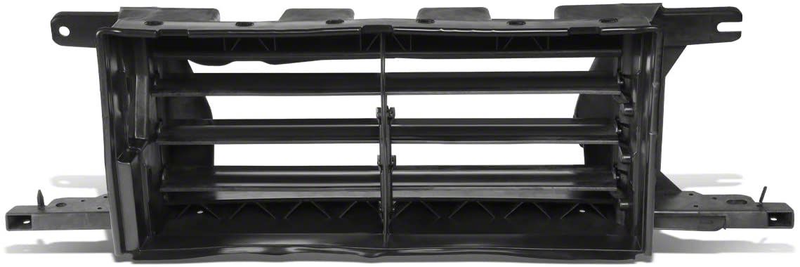Grille; Front Lower Radiator Shutter; Black (15-17 2.7L/3.5L EcoBoost F-150)