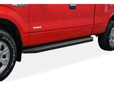 H-Style Running Boards; Black (04-14 F-150 SuperCab)