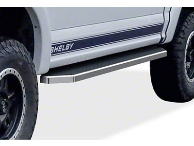 H-Style Running Boards; Polished (15-24 F-150 SuperCrew)