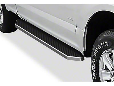 H-Style Running Boards; Polished (15-25 F-150 SuperCab)