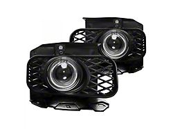 Halo Projector Fog Lights; Clear (99-03 F-150 Lariat, XL, XLT)