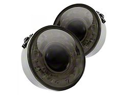 Halo Projector Fog Lights; Smoked (06-10 F-150, Excluding Raptor)