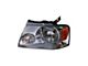 CAPA Replacement Halogen Headlight; Chrome Housing; Clear Lens; Driver Side (97-03 F-150)