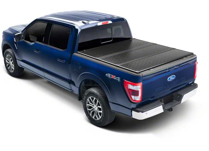 Hard Flush Mount Tri-Fold Tonneau Cover (21-24 F-150 w/ 5-1/2-Foot & 6-1/2-Foot Bed)