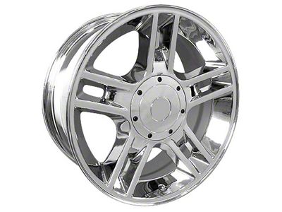 Harley Davidson Style Chrome 5-Lug Wheel; 20x9; 14mm Offset (97-03 F-150)