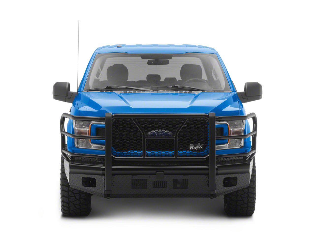 F-150 HDX Bandit Front Bumper; Textured Black (18-20 F-150