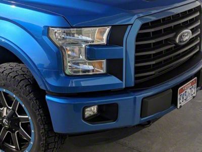 Headlight Accent Decals; Gloss Black (15-17 F-150, Excluding Raptor)