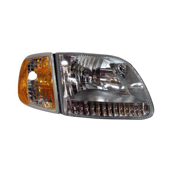 Replacement Headlight Combination Assembly; Passenger Side (1997 F-150)