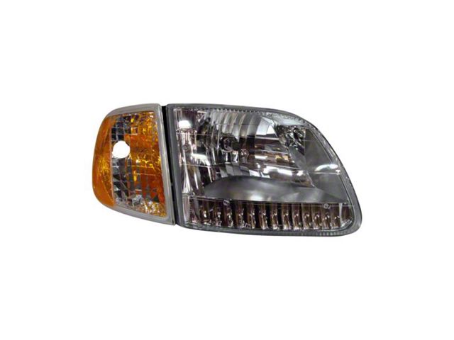Replacement Headlight Combination Assembly; Passenger Side (1997 F-150)