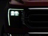 Headlight Covers; Smoked (21-23 F-150, Excluding Raptor)