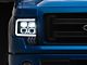 LED DRL Quad Projector Headlights with Amber Corner Lights; Black Housing; Clear Lens (09-14 F-150 w/ Factory Halogen Headlights)