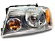 Factory Style Headlights with Amber Corner Lights; Chrome Housing; Clear Lens (04-08 F-150)