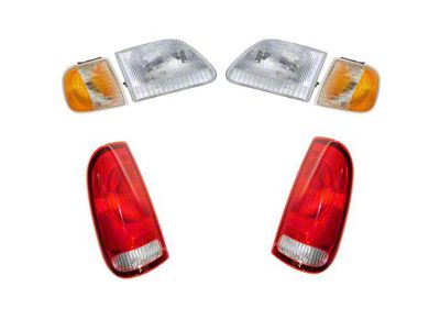 Headlight and Tail Light Set (97-03 F-150 Styleside Regular Cab, SuperCab)