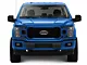 Headlights with Clear Corners; Black Housing; Clear Lens (18-20 F-150 w/ Factory Halogen Headlights)