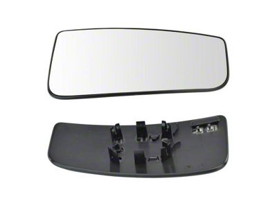 Heated Lower Towing Mirror Glass; Driver and Passenger Side (15-17 F-150)