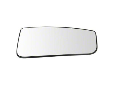 Heated Lower Towing Mirror Glass; Passenger Side (15-17 F-150)
