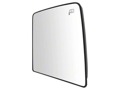 Heated Upper Towing Mirror Glass; Passenger Side (04-14 F-150)